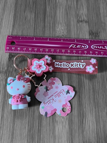 NEU Sanrio ~HELLO KITTY ~ Sakura Edition ~ Schlüsselanhänger/Schmuckstück/Tasche hängen ~ - Bild 10 von 10