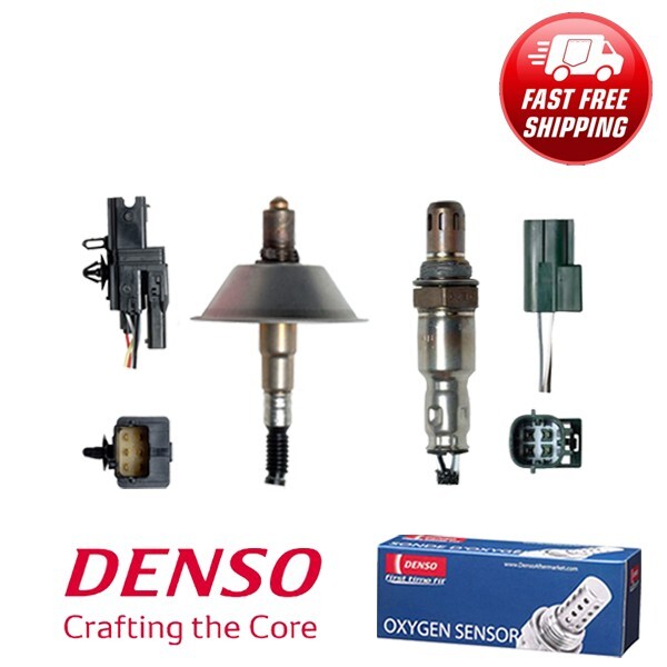DENSO Oxygen Sensor Up  Downstream 2PCS Set for 2005-2012 Nissan Frontier 2.5L