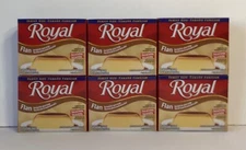 6 Boxes Royal Flan Pudding 3.81 Oz - FREE SHIPPING!