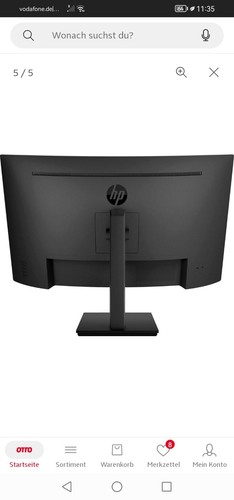 HP X32c 31,5 Zoll Full HD LED Gaming Monitor - Schwarz Gekauft in 10.22! - Bild 2 von 5