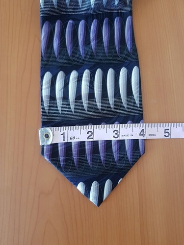 Giorgio Brutini Mens Mens 100% Silk 59" Classic Wide 4" Preppy Y2k Vibrant 90s - Picture 11 of 12