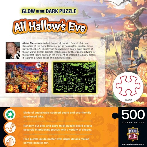 MASTERPIECES - Glow in the Dark - All Hallow's Eve 500 Teile Puzzle (31991) - Bild 3 von 6