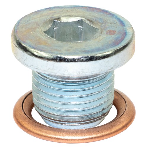 Ölablassschraube M14 x1,25 mm für Suzuki GSF GSX Cagiva Husqvarna Hyosung Kymco - Bild 4 von 5