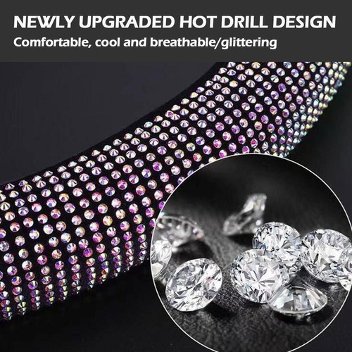 Cubiertas de volantes Shering Bling pedrería con cristal brillante B7W9 - Imagen 9 de 21