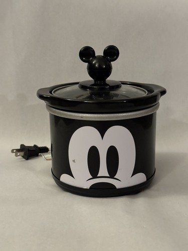 Disney Mickey Mouse Mini Crock Pot .65 Quart Slow Cooker Model Mic 065 Tested - Picture 2 of 11