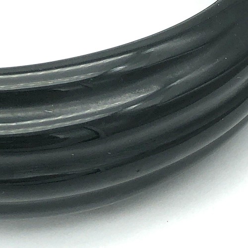 Brazalete Kenneth Lane KJL Tallado Negro Lucita Ovalado - Imagen 8 de 12