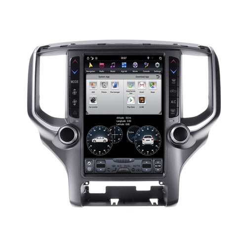 For Dodge RAM 2018 2019 2020 Vertical 12.1" Android 9.0 Radio Player GPS CarPlay - Imagen 8 de 12