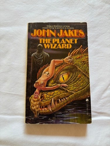 John Jakes The Planet Wizard 1977 printing Ace Sci Fi/Fantasy Vintage Book - Bild 2 von 4