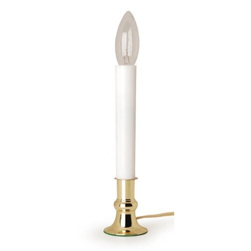 Sensor Window Candle, Brass Base - Picture 2 of 2