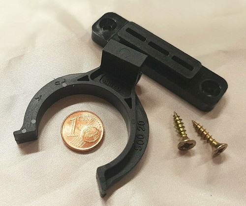 15 Stück HETTICH Sockelklemmen Clips für Küchen Sockelleiste Blende + Schrauben  - Bild 3 von 5