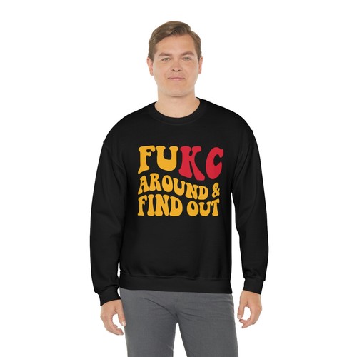 FU KC | Around and Find out | Kansas City Chiefs | Unisex Sweatshirt - Bild 6 von 28