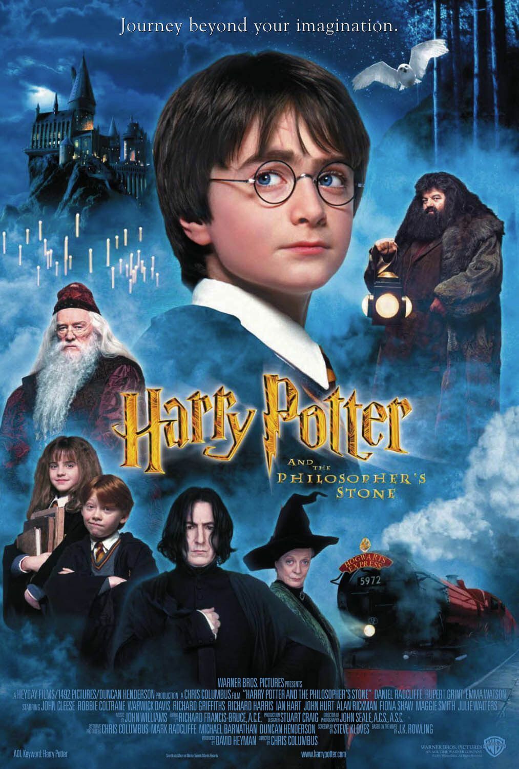 Harry Potter And The Philosopher's Stone (International) Original Movie  Poster