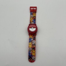 Pokemon Red Pokeball Light-Up Wrist Watch Accutime 2016