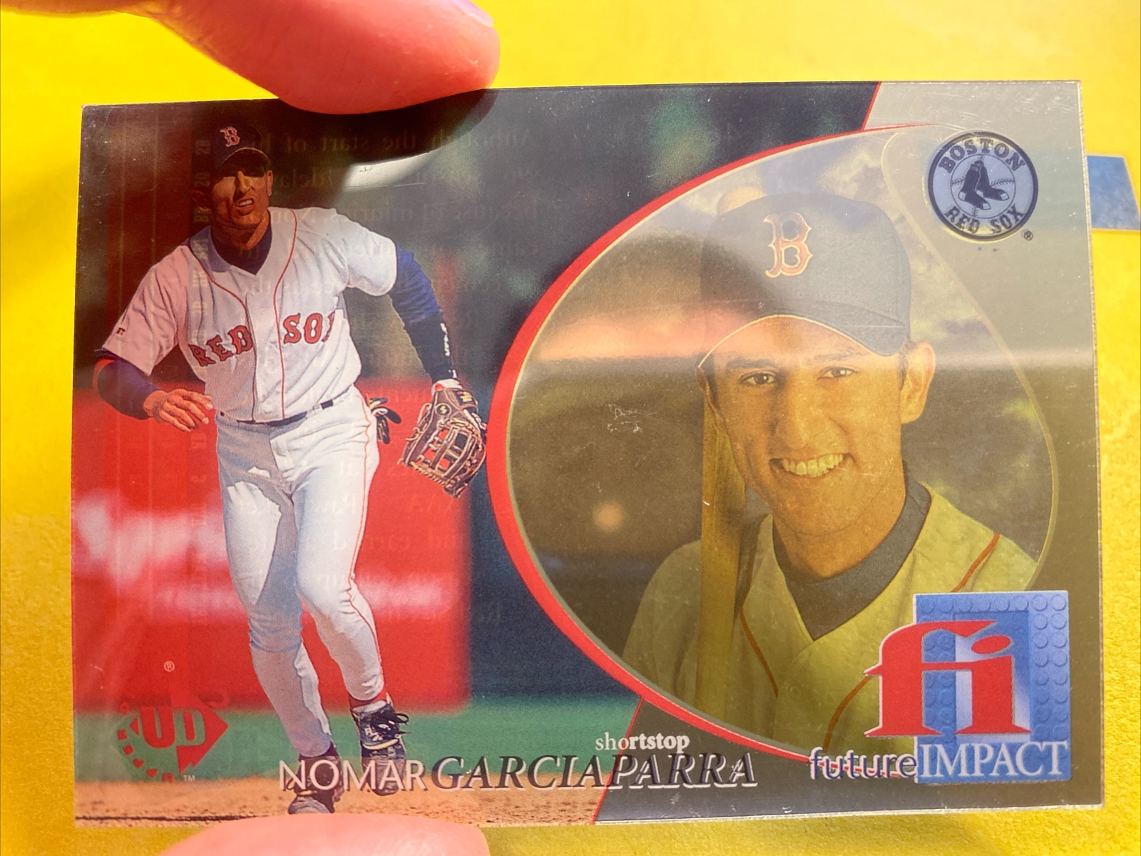 1997 Upper Deck UD3 Future Impact #46 Boston Nomar Garciaparra FAST FREE SHIP 🚚