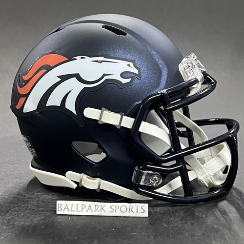 Denver Broncos Speed Mini Helm Riddell NFL Lizenziert Brandneu! - Bild 2 von 10
