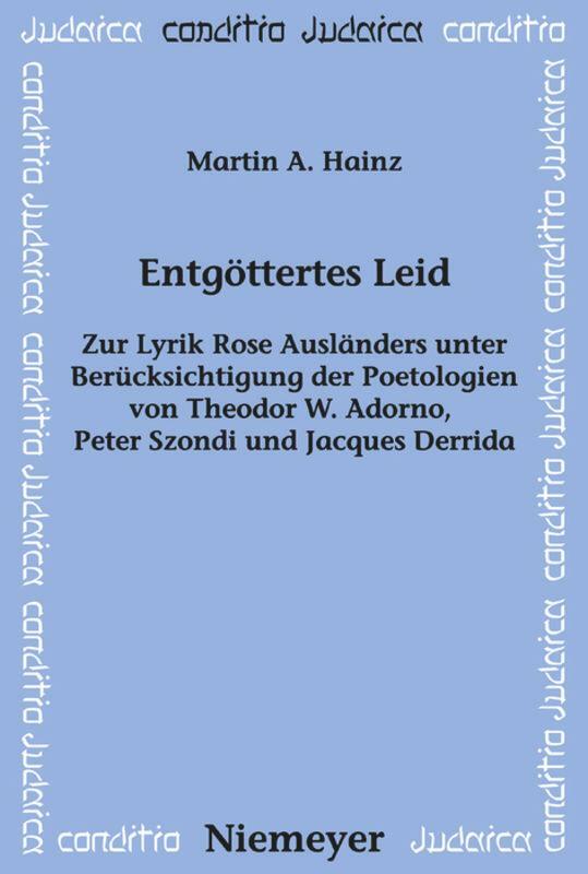 Thumbnail - Entgöttertes Leid | Buch | 9783484651654