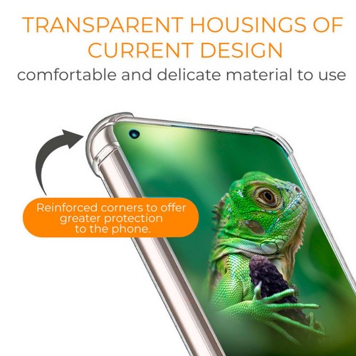 Custodia Cover di Protezione TPU Bordi Rinforzati per moto g53 5G - Zdjęcie 5 z 7