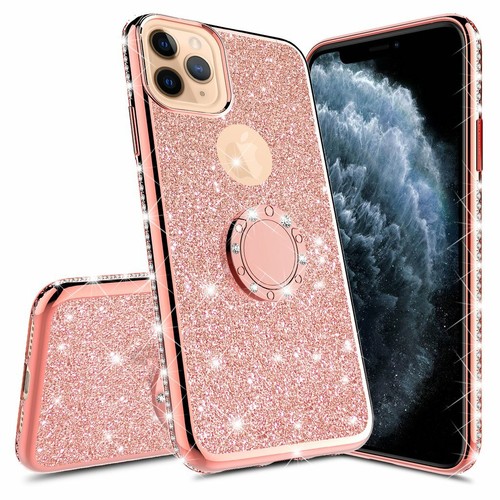 Für iPhone 11 Pro 5.8 Glitzer TPU Soft Bumper Stoßfest Handy Hülle + Emoji - Bild 16 von 17