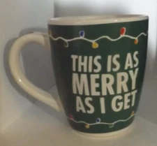Jumbo Coffee Mug This is as Merry as I Get 24 ounce