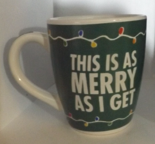 Jumbo Kaffeebecher This is as Merry as I Get 24 Unzen - Bild 1 von 9