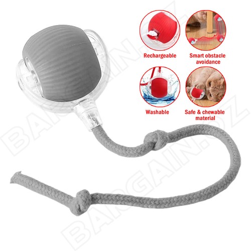 AU Smart Automatic Rolling Ball Cat Dog Pet Electric Self-moving Interactive Toy - Picture 15 of 15