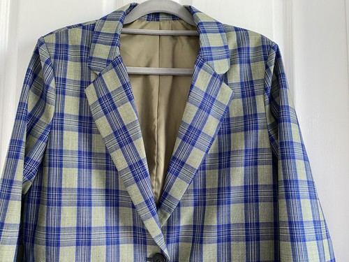 BNWTS Fano Studios Check Jacket Blazer SizeS - Picture 5 of 11