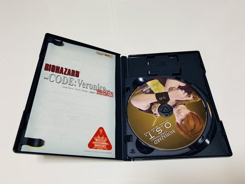 playStation 2 Resident Evil Code Veronica OST BGM edition with BGM CD PS2 Japan - Picture 4 of 5