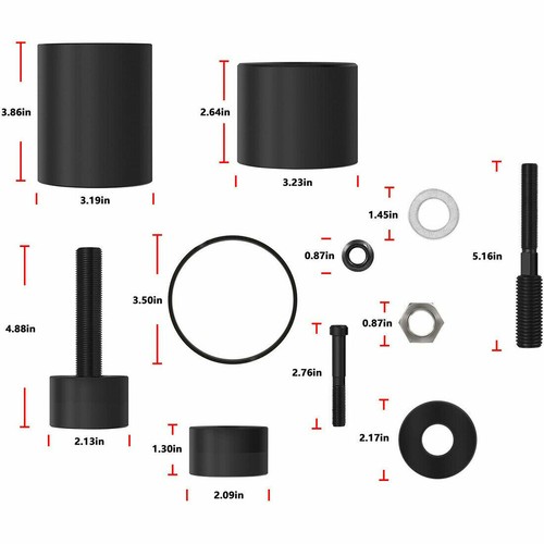 Kit de herramientas removedor de sello de manivela frontal JDG954B se adapta a John Deere 4045 1039 - Imagen 12 de 16