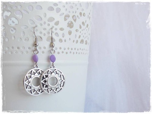 Krone Chakra Ohrringe Silber Chakra Ohrringe Yogalehrer Geschenk - Bild 1 von 16