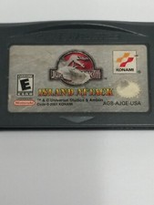 Jurassic Park III: Island Attack (Nintendo Game Boy Advance, GBA) Authentic.