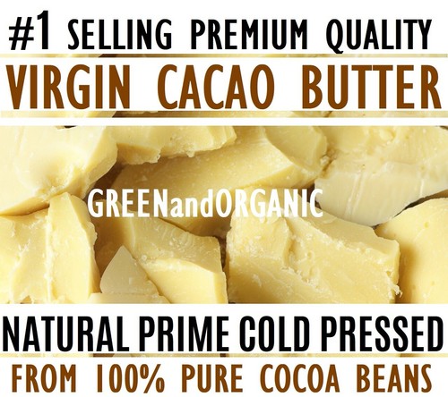 Rohe KAKAOBUTTER Kakaobohne 100 % rein organisch unraffiniert LEBENSMITTELQUALITÄT 1 4 8 5 Unzen Pfund - Bild 15 von 21