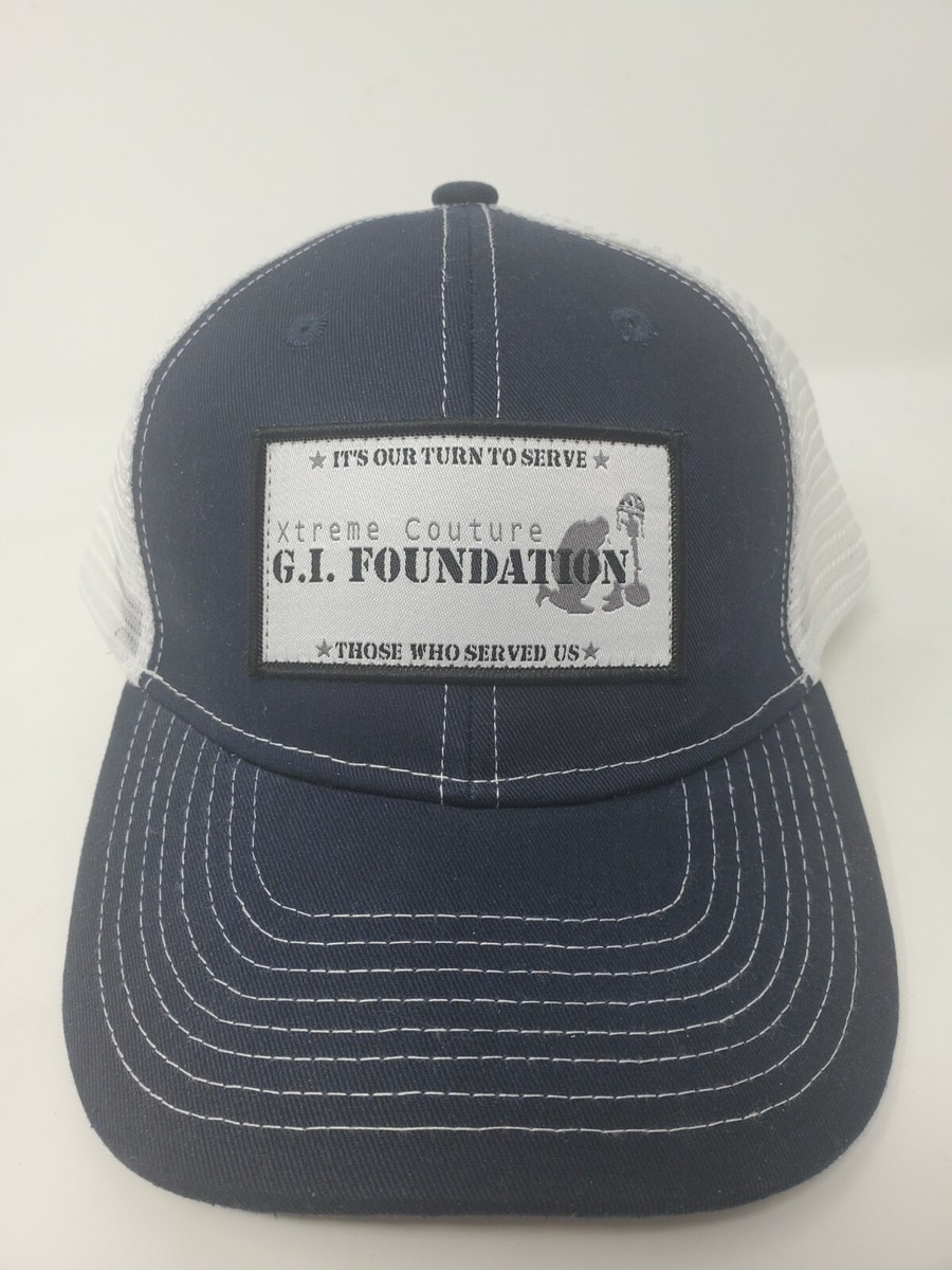Xtreme Couture キャップ帽子 Xtreme Couture G.I. Foundation Patch Blue with White Mesh
