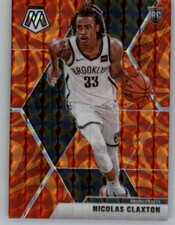 2019-20 Panini Mosaic Mosaic Orange Reactive #236 Nicolas Claxton (ref 153371)
