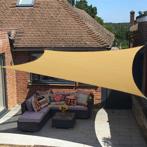 shade sun sail x10 rectangle cloth patio outdoor