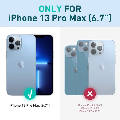 Custodia i-Blason Ares per iPhone 13 Pro Max 6.7 doppio strato protezione schermo trasparente - Foto 3 di 63