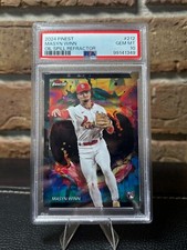 2024 Topps Finest - Masyn Winn PSA 10 #212 Oil Spill Refractor 