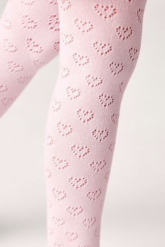 Tights for girls Conte MISS Cotton 92-98 cm Soft Lace Pattern Kids - Picture 2 of 11