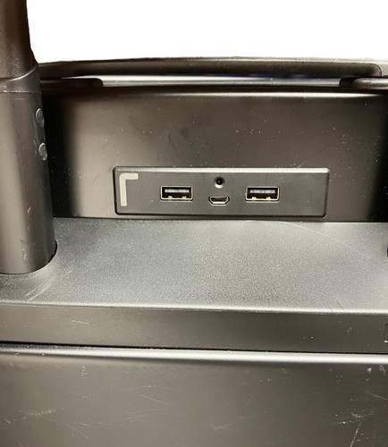 RADEN A-22 CARRYON HARD SHELL SMART SUITCASE SPINNER MATTE BLACK SEE DESC! - Picture 5 of 20