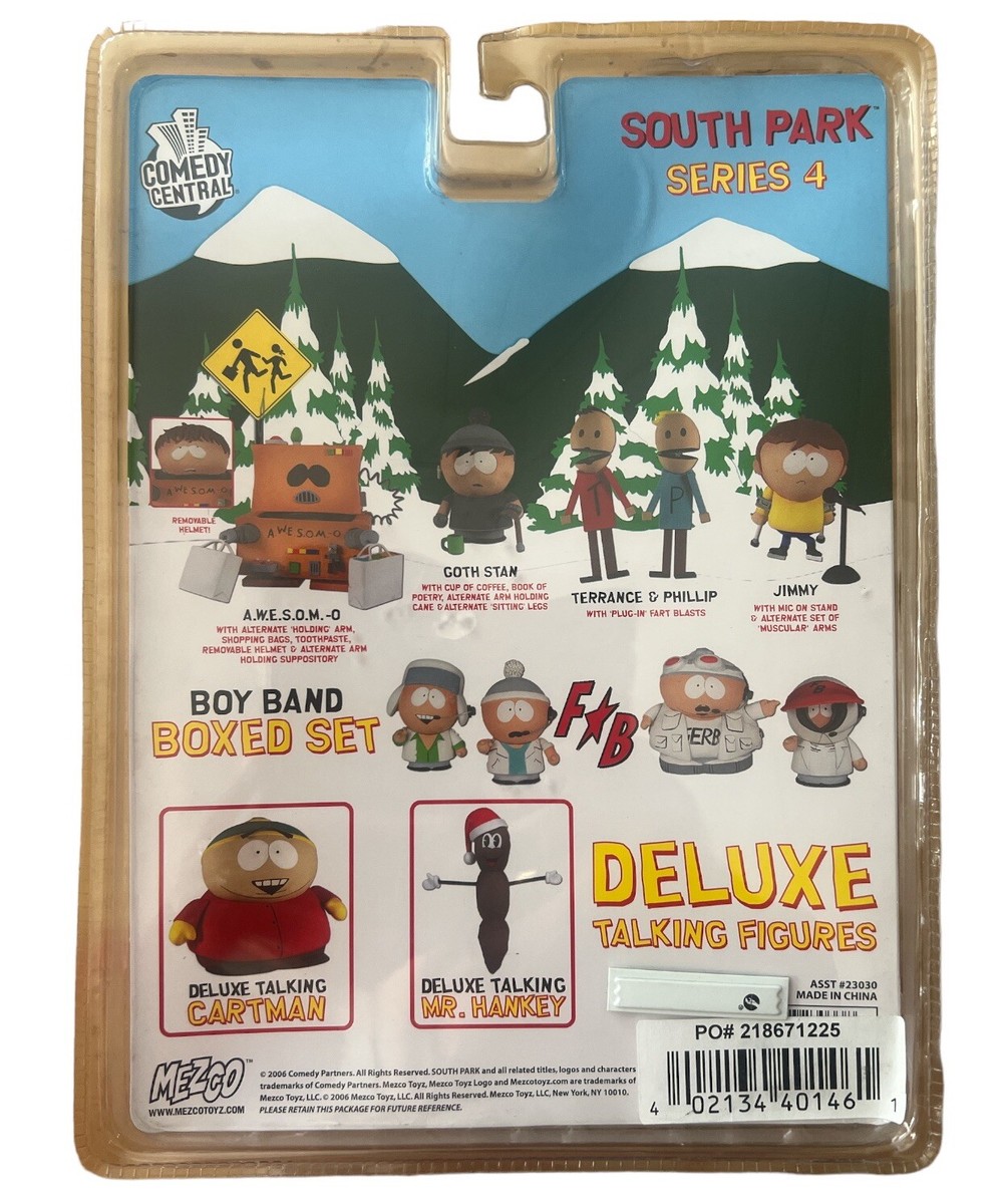 South Park 2006 MEZCO Goth Stan Action Figure Series 4 NEW South Park 2006 MEZCO Goth Stan Action Figure Series 4 NEW