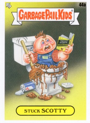 2022 GARBAGE PAIL KIDS GPK BOOK WORMS BASE STUCK SCOTTY 44a PACK FRESH NM/M