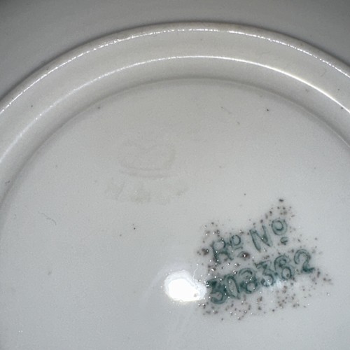 H&Co Heinrich & Co Bavarian Cup & Saucer Blue Forget Me Knot Early 1900s - Picture 7 of 7