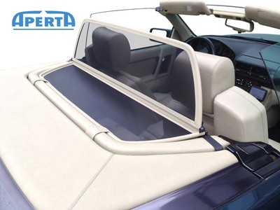 Windstopper Mercedes-Benz Convertible Tailor Made Windblocker Draft-Stop Aperta Beige Wind Deflector Compatible with Mercedes-Benz SL-Class R230