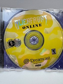 Alien Front Online(Sega Dreamcast 2001) Case, Disc, Manual, NO MICROPHONE