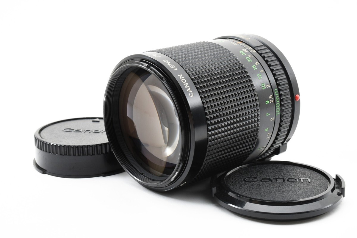 レンズ(単焦点) Canon New FD 100mm f/2 NFD MF Telephoto Tested 【 NEAR MINT 】 Canon New FD 100mm f/2 MF Telephoto