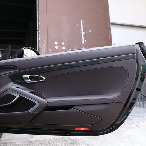 Cubierta interior de fibra de carbono para Porsche 718 Boxster Cayman 981 982 2013-22 - Imagen 14 de 20