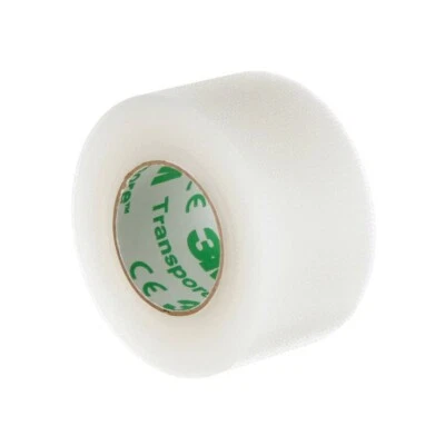 3M TRANSPORE TAPE 2.5CM - PREMIUM FIRST AID MEDICAL WATERPROOF SURGICAL TAPE - Image 1 of 4