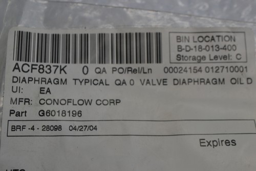 CONOFLOW G6018196 DIAPHRAGM NSNP - Picture 4 of 4