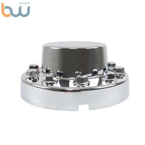 For 11-18 Dodge Ram 4500 & 5500 Rear Wheel Center Cap Cover Cab Chrome Plastic - Picture 2 of 13