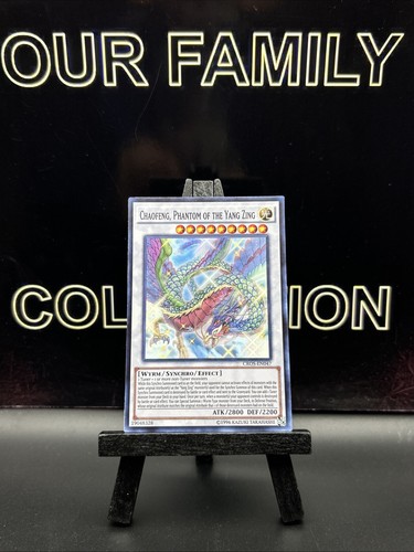 YUGIOH - Chaofeng, Phantom of the Yang Zing - CROS-EN047 - Super Rare - Picture 1 of 7