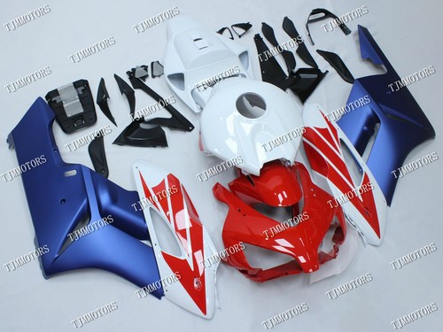 For 2004-2005 CBR1000RR Blue White Red ABS Injection Mold Bodywork Fairing Kit - Picture 1 of 9